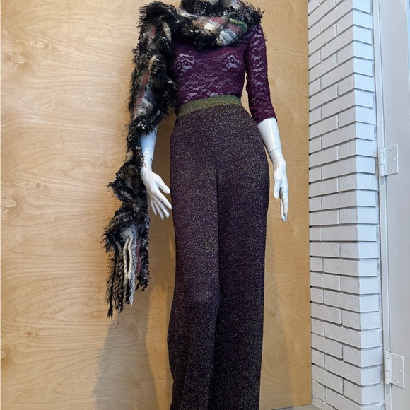 Winter texture shawl. - Picture 3 of 9